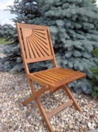 Dřevěná zahradní židle QTC 3306
