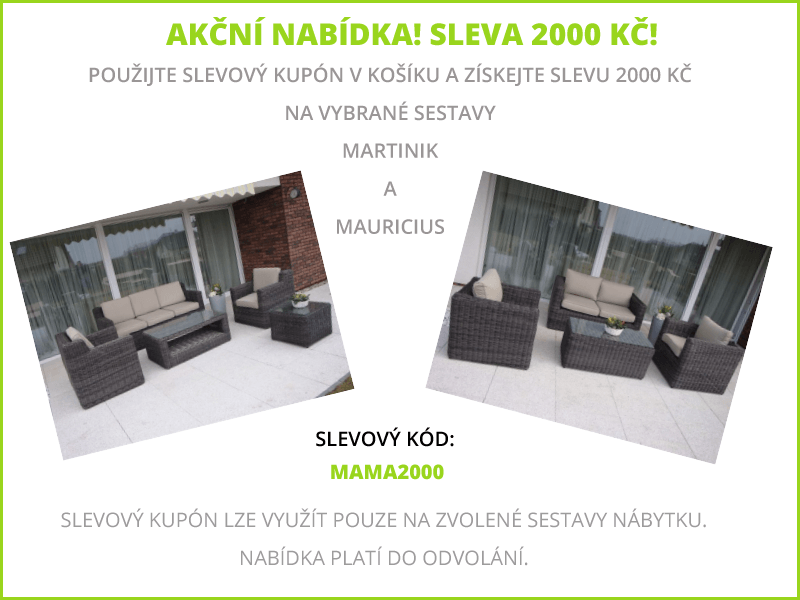 akční sleva na sestavy nábytku