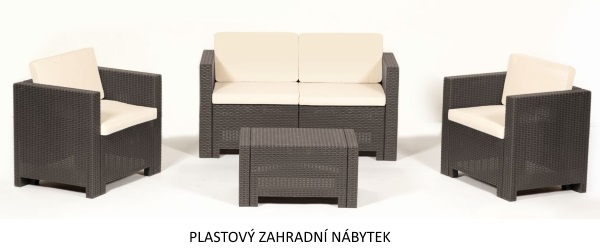 plastový zahradní nábytek