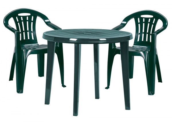 LISA stůl - tmavě zelená