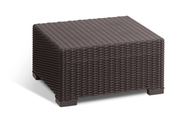 CALIFORNIA 3 SEATERS set - hnědá + šedohnědé podušky
