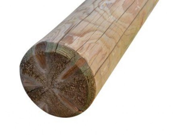 Tlakově impregnovaná frézovaná kulatina 140/3000 mm