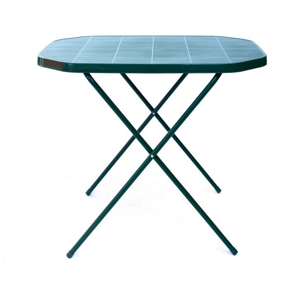 Stůl CAMPING 53x70 - zelený
