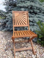 Dřevěná zahradní židle QTC 3306