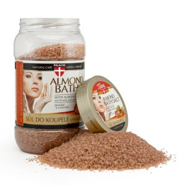 PALACIO Mandlový olej koupelová sůl, 1200 g