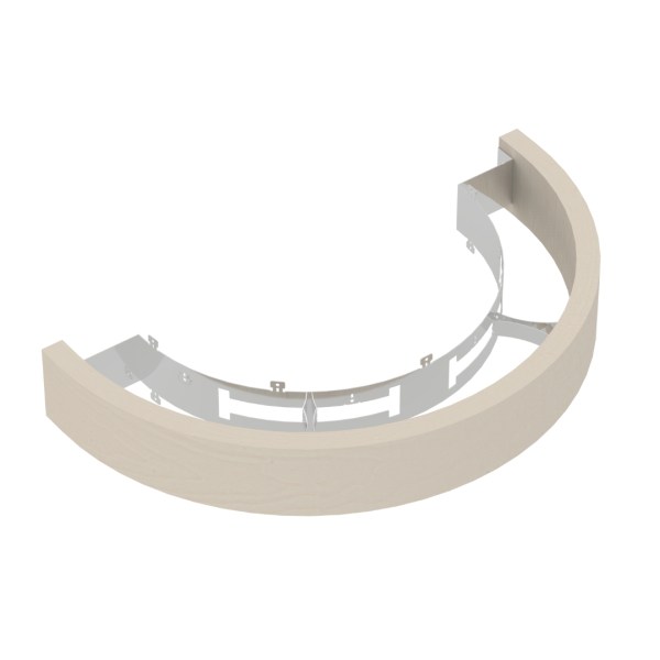 Ochranný rám na saunová kamna ARIES - nástěnná (Aspen)