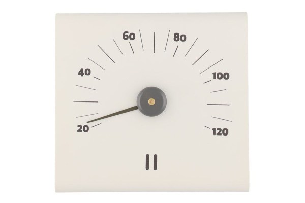 RENTO Teploměr do sauny AL - bílý