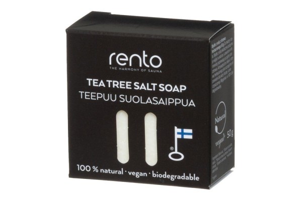 RENTO Saunové solné mýdlo 50g - Tea Tree