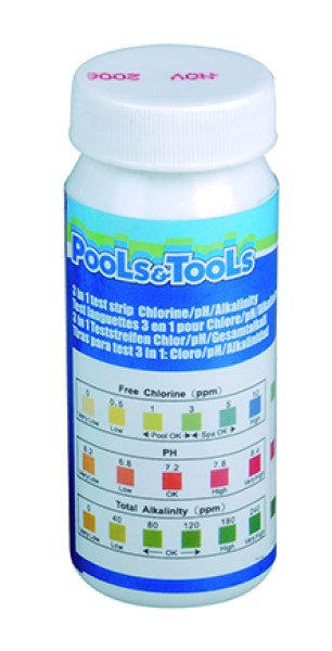 Testovací proužky 4v1 (pH,volný Cl,alkalita,brom)