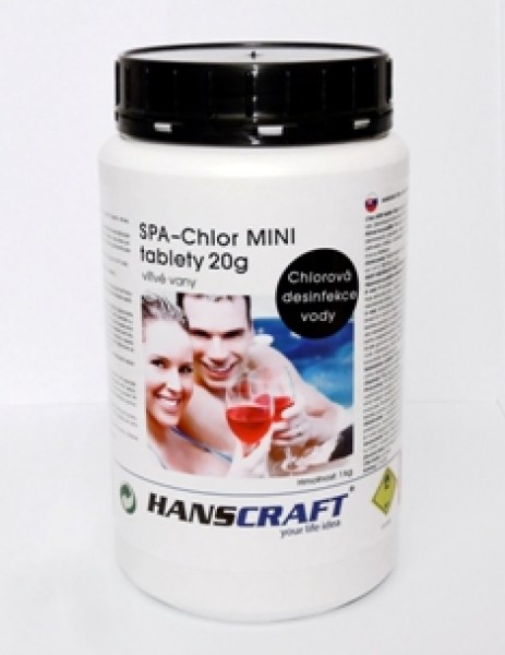 HANSCRAFT SPA - Chlor MINI tablety 20g - 1 kg