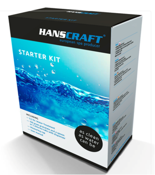 Startovací sada; úprava vody Hanscraft