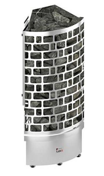 Saunová kamna ARIES 4,5 kW - rohová (nutno dokoupit ovládací panel Saunova 2.0)