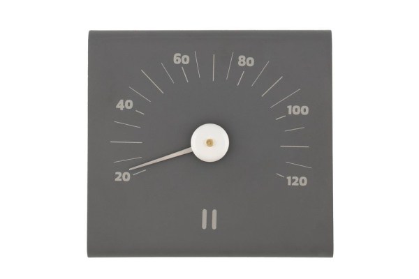 RENTO Teploměr do sauny AL - šedý