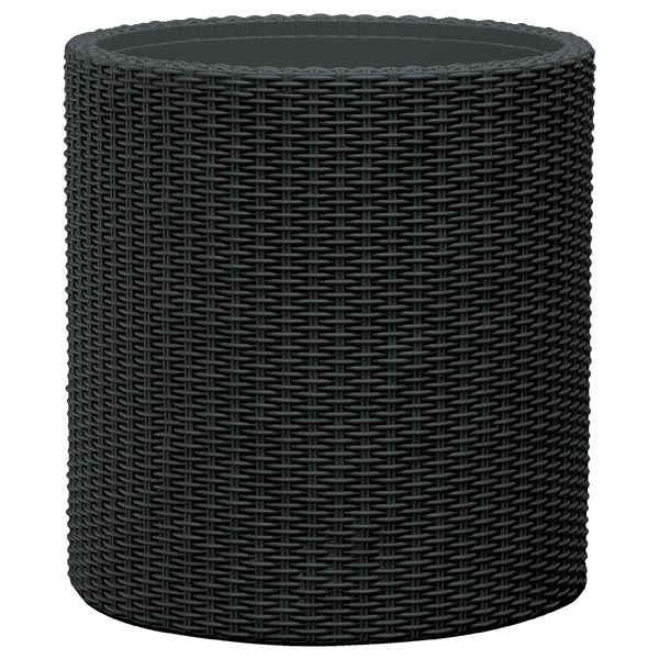květináč CYLINDER - M - antracit