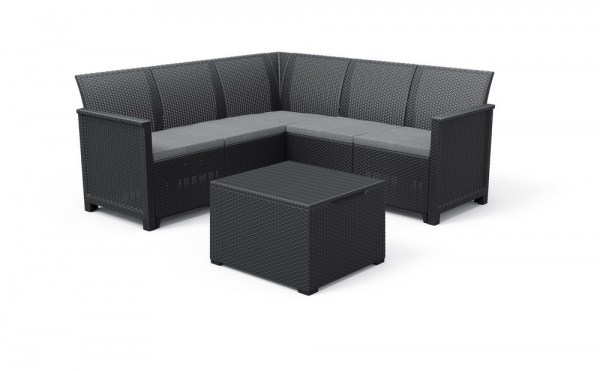 EMMA CORNER set - grafit