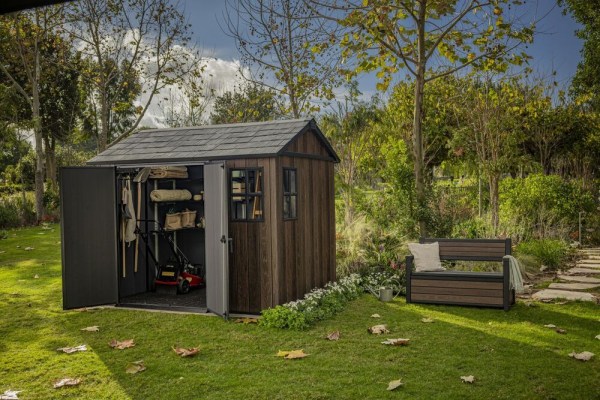 APEX domek 9x7,5 WALNUT