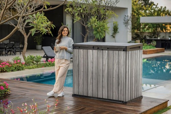skříňka Deco Horizontal Store it out 1150 L - STORM GREY