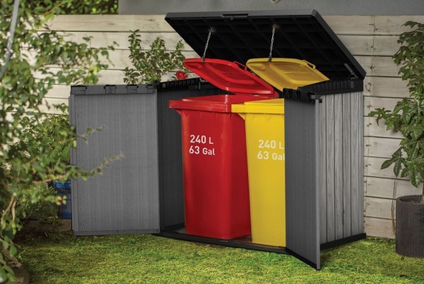 skříňka Deco Horizontal Store it out 1150 L - STORM GREY