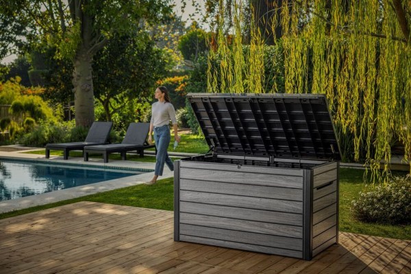 SIGNATURE HORIZONTAL úložný box 870 L - STORM GREY