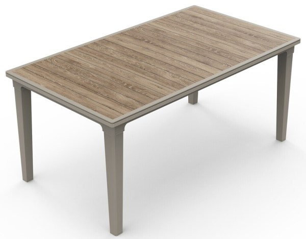 DECO FUTURA stůl - Ashwood/Cappuccino