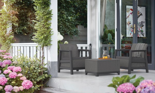 SCANDI LINEA BALCONY - Mountain Grey/Grafit