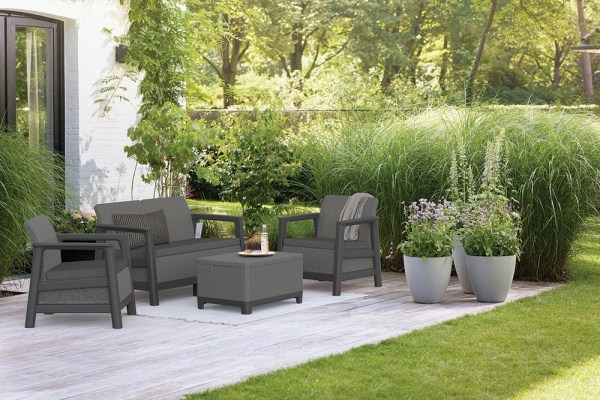 SCANDI LINEA SET - Mountain Grey/Grafit