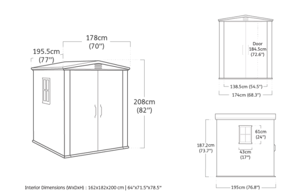 FACTOR domek 6x6 