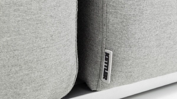 EGO lehátko - stříbrná / šedá / sunbrella®