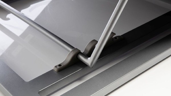 EGO lehátko - stříbrná / šedá / sunbrella®