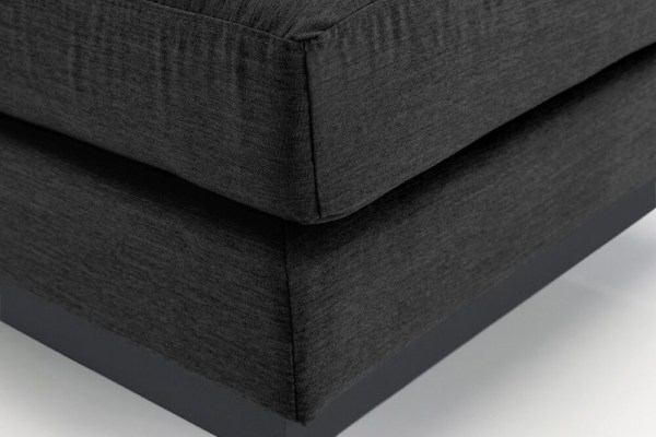 EGO MODULAR ukončovací díl pravý - antracit/antracit/sunbrella®