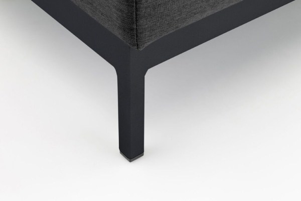 EGO MODULAR ukončovací díl pravý - antracit/antracit/sunbrella®