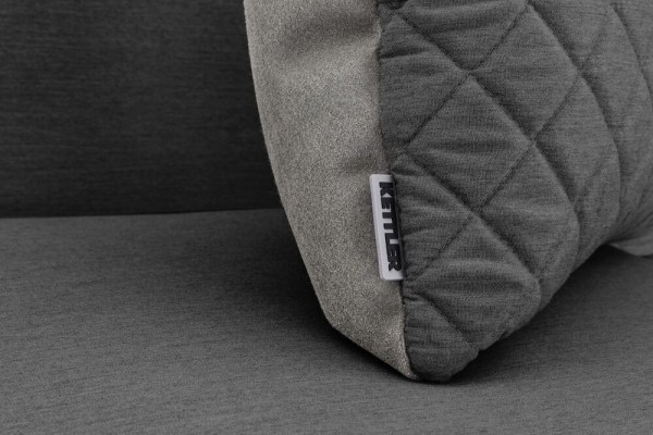 EGO MODULAR ukončovací díl levý - antracit/antracit/sunbrella®