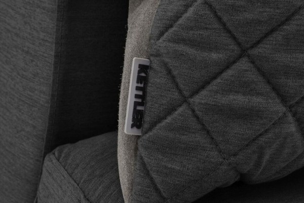 EGO MODULAR ukončovací díl levý - antracit/antracit/sunbrella®