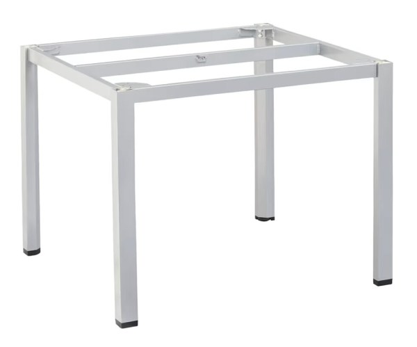 Stolová kostra CUBIC 95x95cm - stříbrná