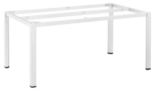 Stolová kostra CUBIC 160x95 cm - bílá
