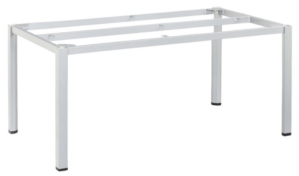 Stolová kostra CUBIC 180x95 cm - stříbrná
