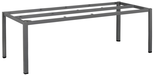 Stolová kostra CUBIC 220x95 cm - antracit matná