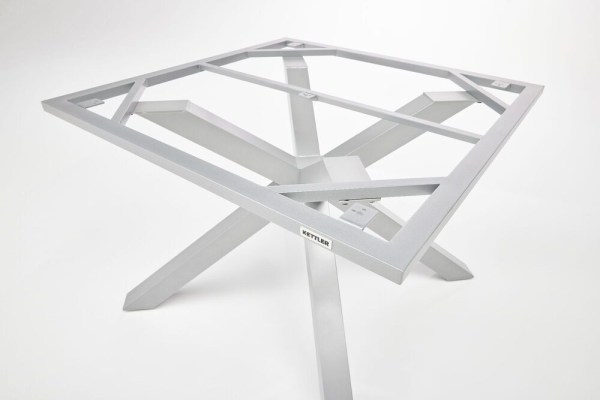 Stolová kostra X-LEG 95x95 cm - stříbrná