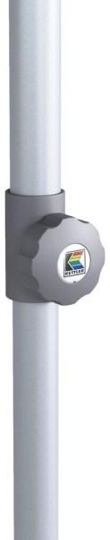 Slunečník KETTLER EASY PUSH ø 300 cm - stříbrná / antracit - voděodolný