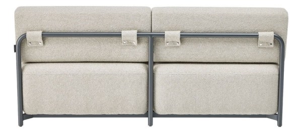 TRIBE pohovka/středový díl - antracit/béžová