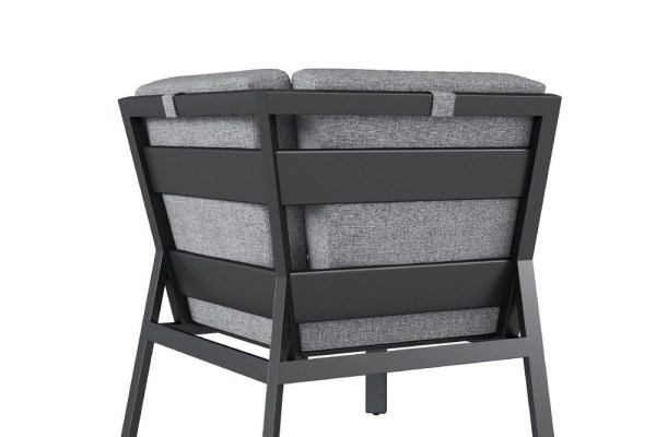 ZENITH rohový díl - matný antracit/světle šedá