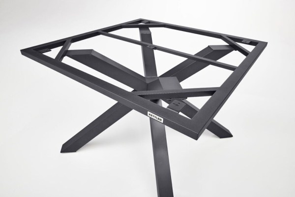 Stolová kostra X-LEG 95x95 cm - antracit
