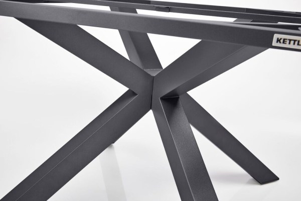 Stolová kostra X-LEG 95x95 cm - antracit