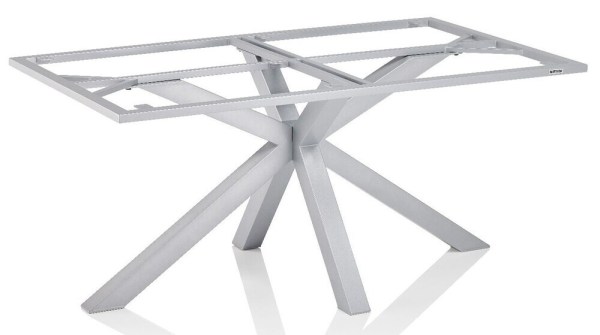 Stolová kostra X-LEG 160x95 cm - stříbrná