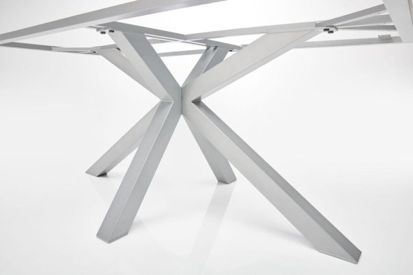 Stolová kostra X-LEG 160x95 cm - stříbrná