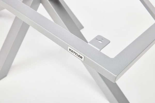 Stolová kostra X-LEG 160x95 cm - stříbrná