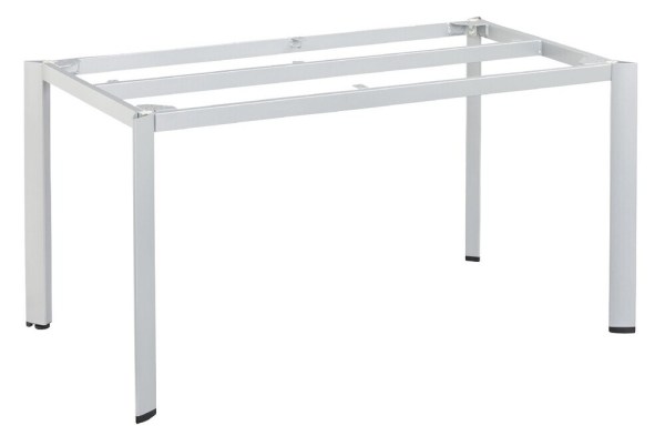Stolová kostra EDGE 140x70cm - stříbrná