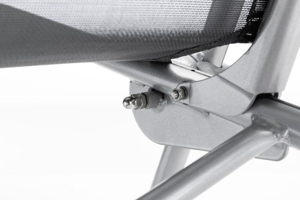 TAMPA sklápěcí lehátko - antracit/antracit