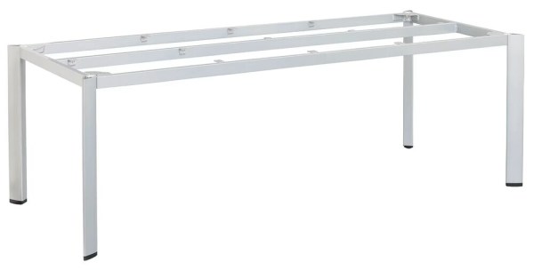 Stolová kostra EDGE 220x95cm - stříbrná