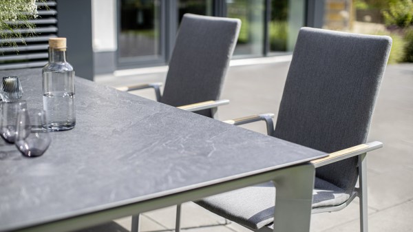 Stolová deska HPL 138x68 cm - jura antracit